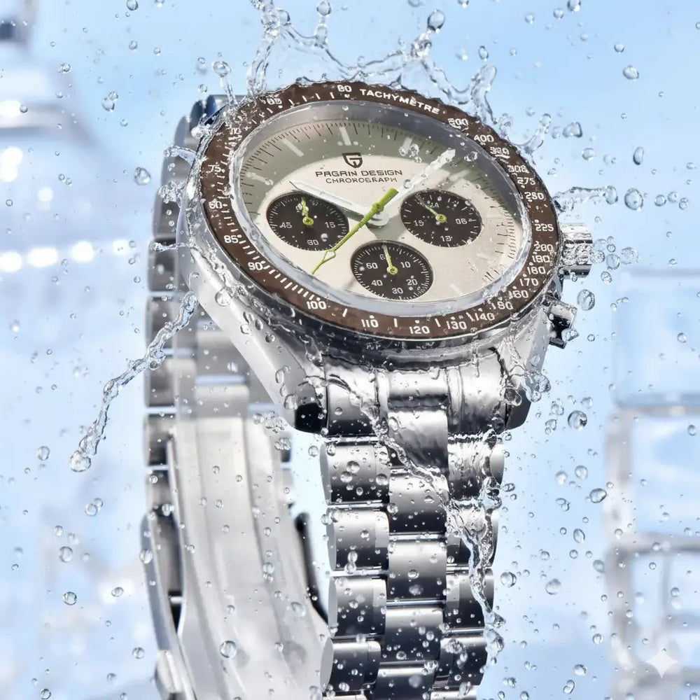 Relojes Para Hombre Pagani Design – Saturn Mission Brown