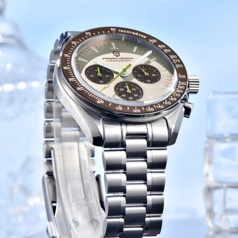 Relojes Para Hombre Pagani Design – Saturn Mission Brown