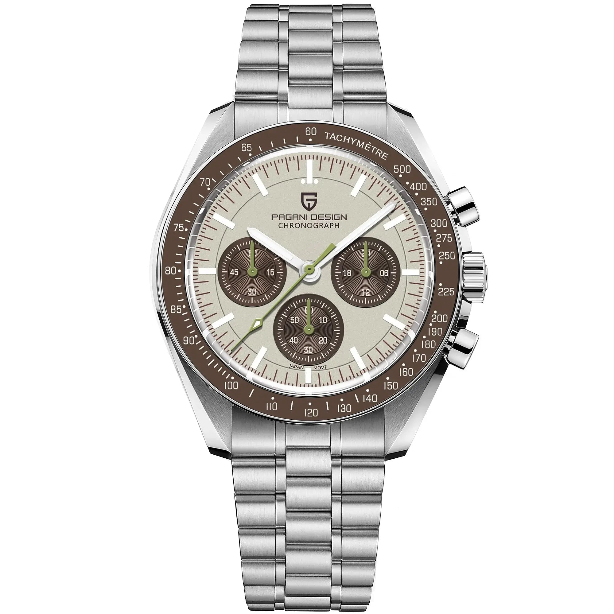 Relojes Para Hombre Pagani Design – Saturn Mission Brown