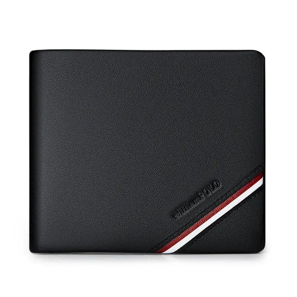 Cartera-Para-Hombre-WilliamPolo-de-Cuero-Modelo-Bifold-Zipper