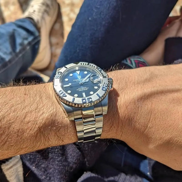 Relojes Para Hombre Pagani Design Elipse Blue Black