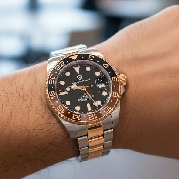 Relojes Para Hombre Pagani Design Horizon Rose Gold