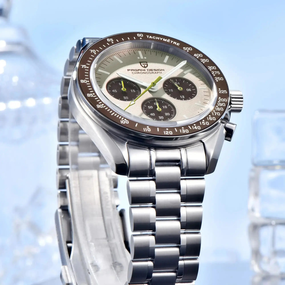 Relojes Para Hombre Pagani Design – Saturn Mission Brown
